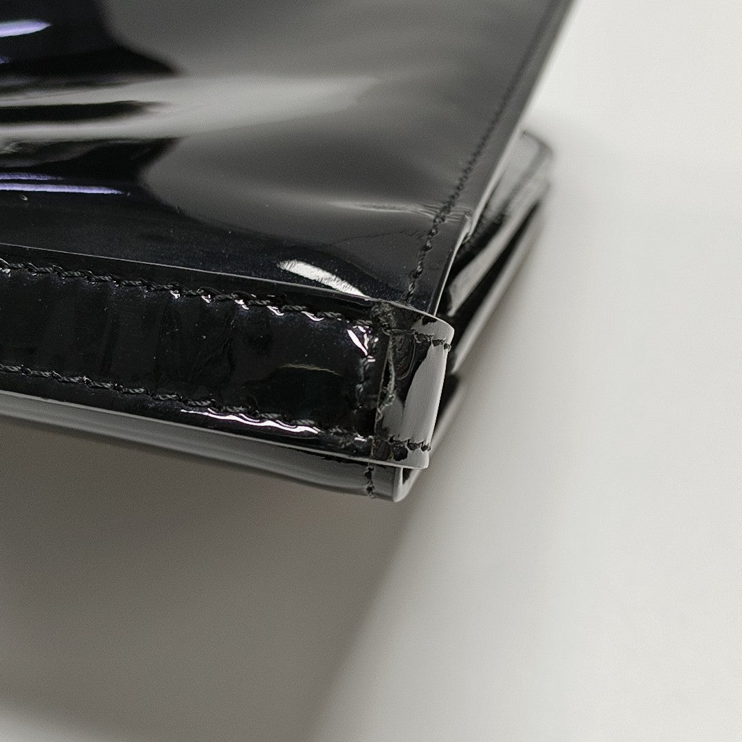 Karligraphy Patent Leather Black
