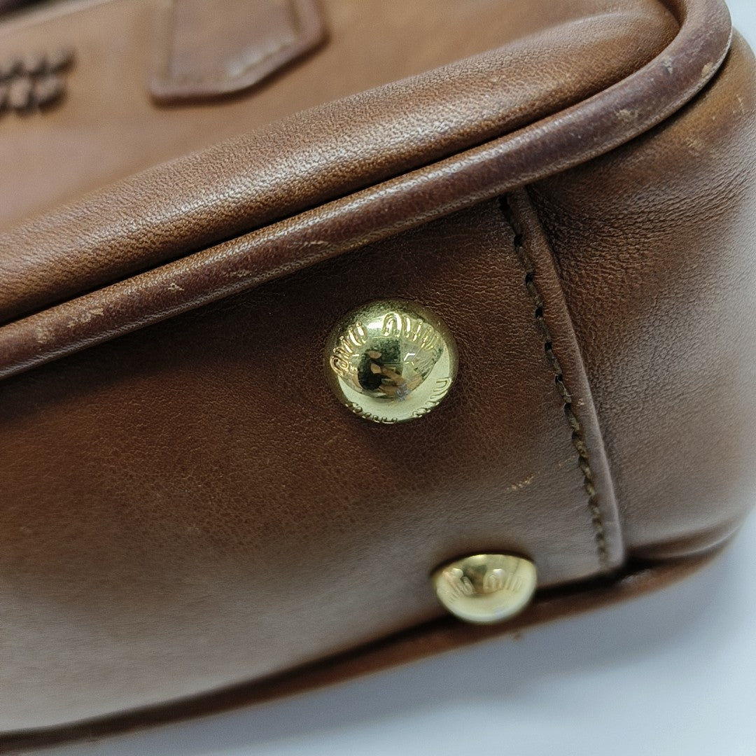 Arcadie Mini Calfskin Brown