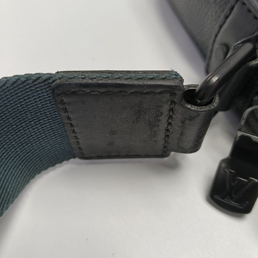 ALPHA Damier Graphite Coated Canvas Gray