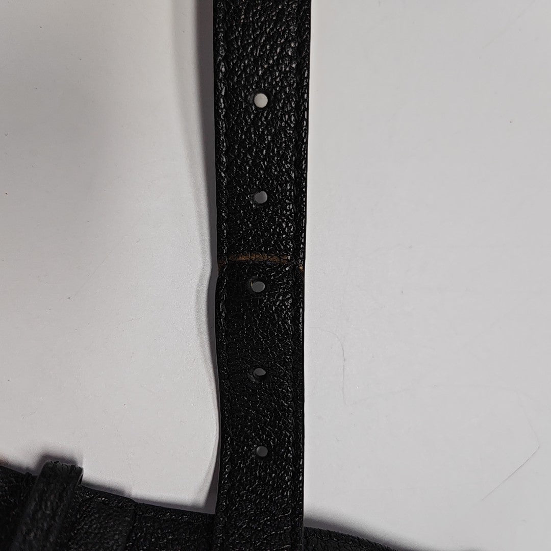 Souvenirs Quilted Calfskin Black