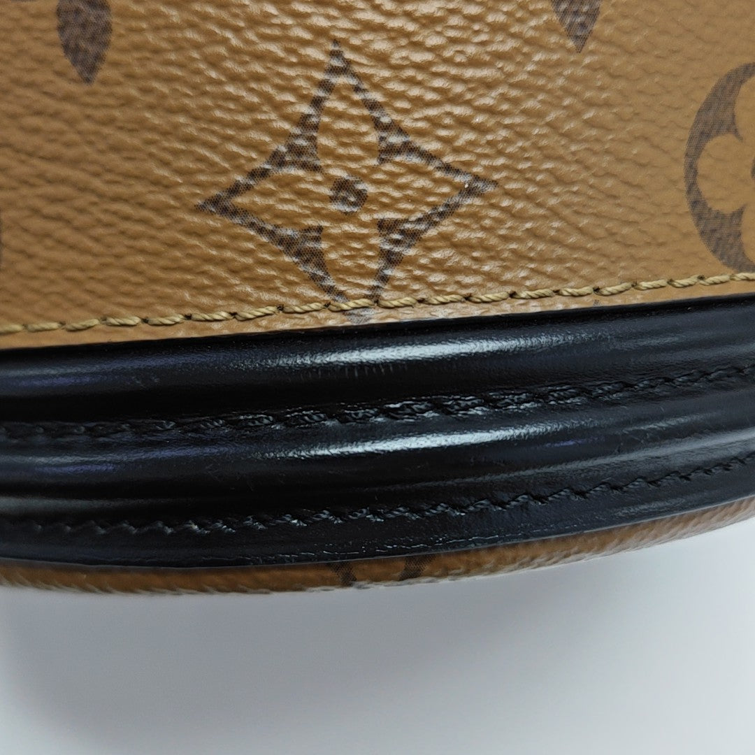 CANNES PM Monogram Coated Canvas Brown