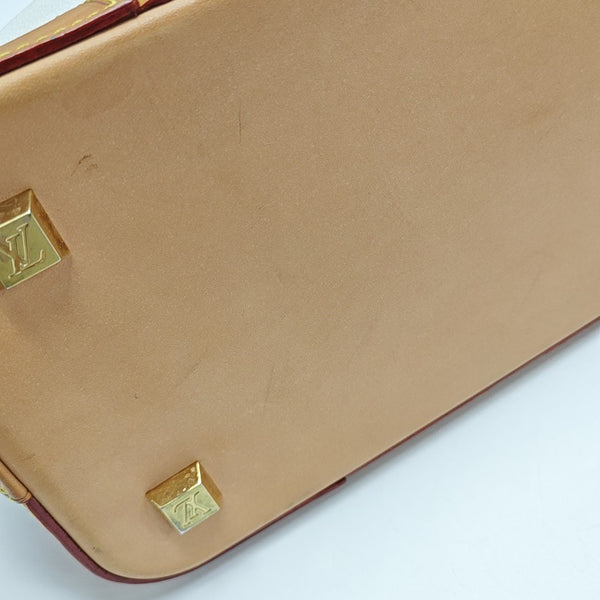 LV × TM SHARLEEN MM Monogram Coated Canvas White