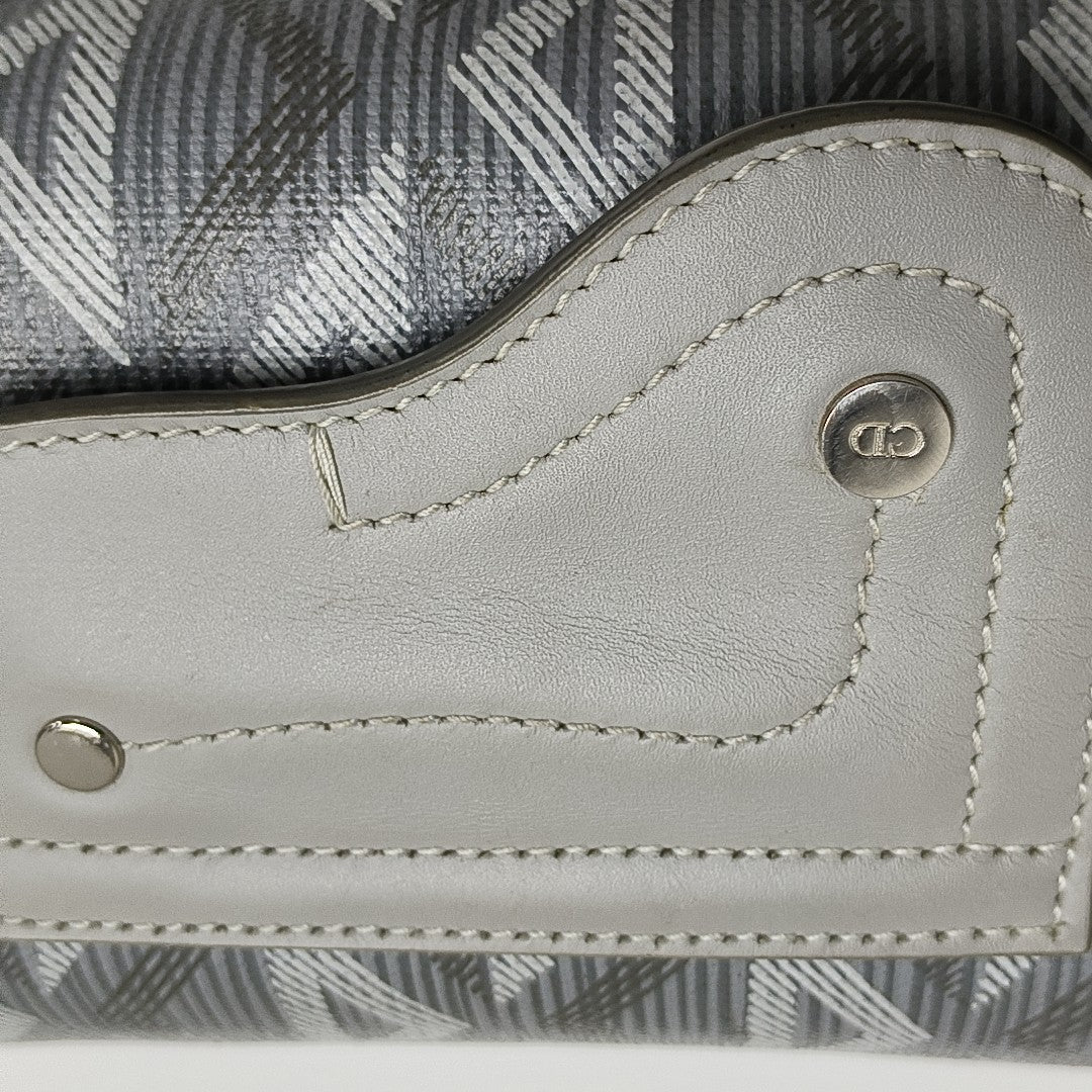 Lingot Oblique Coated Canvas Gray