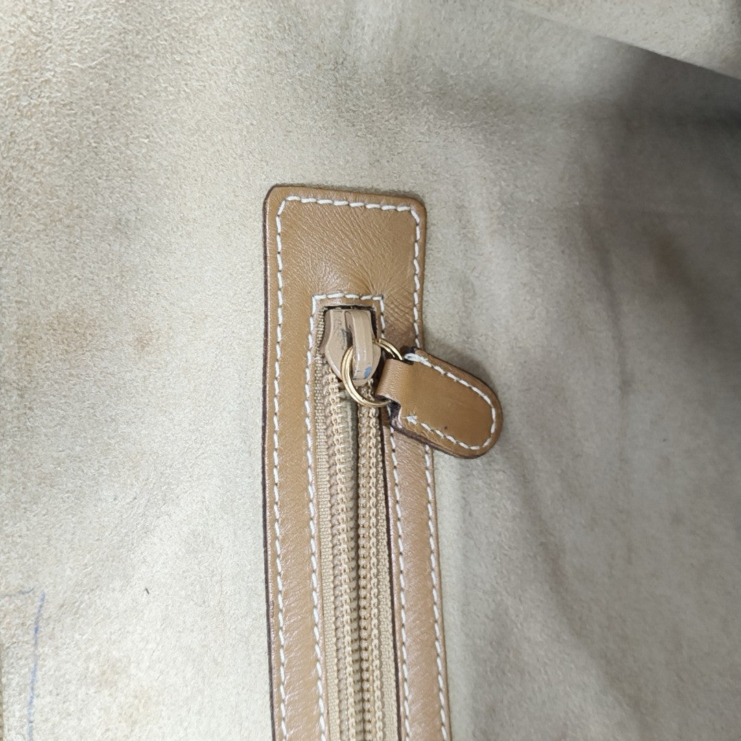 Canvas Clutch Green