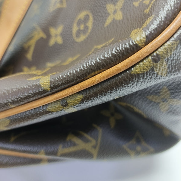 BATIGNOLLES GM Monogram Coated Canvas Brown