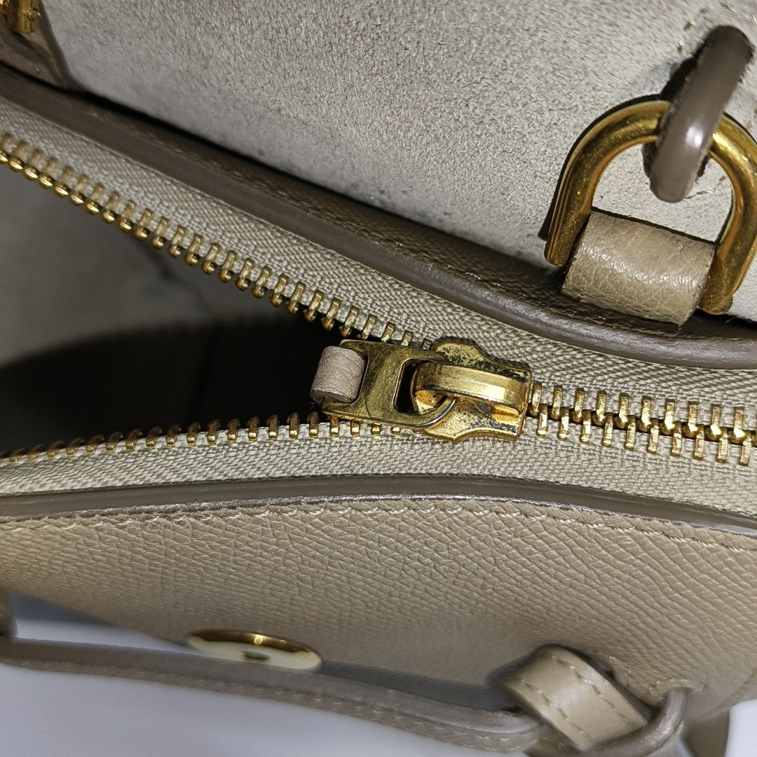BELT PICO Calfskin Beige