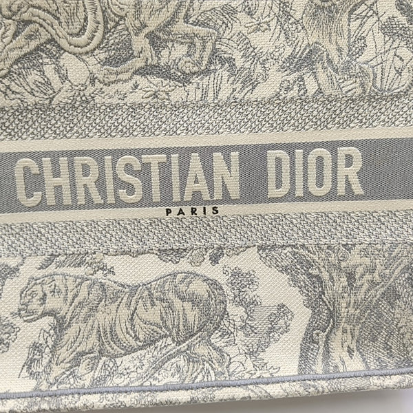 Book Tote Medium Fabric Gray