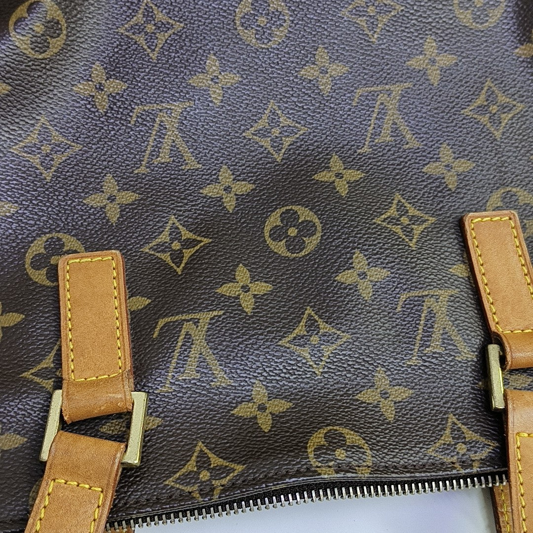 PIANO Monogram Coated Canvas Brown