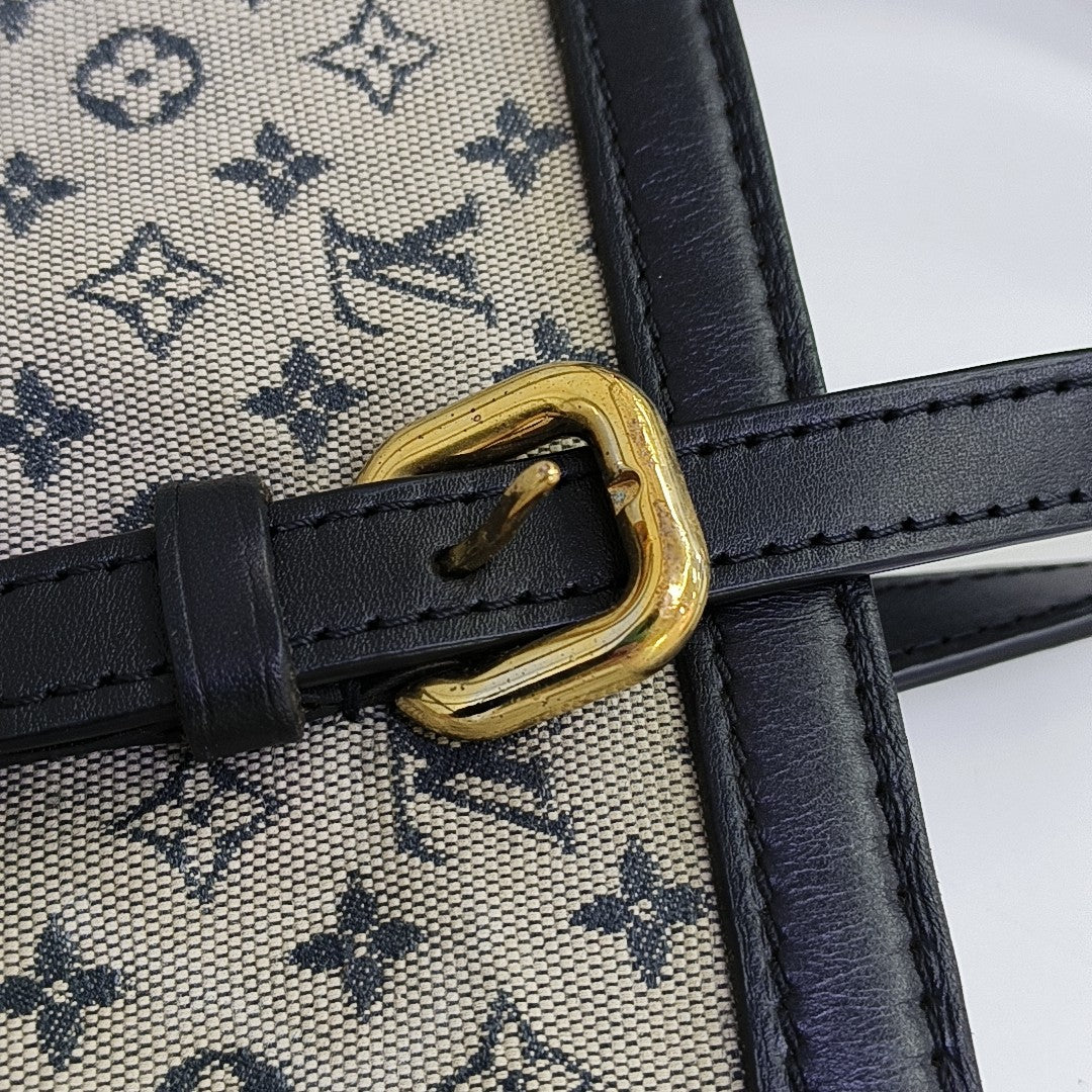 FRANCOISE Monogram Canvas Blue
