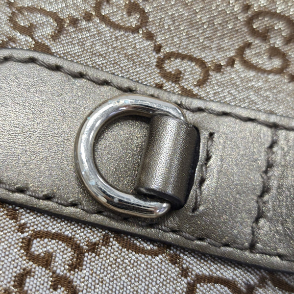 Monogram Canvas Tote Bag Beige
