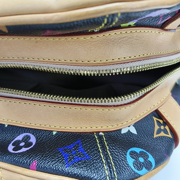 LV × TM CLAUDIA Monogram Coated Canvas Black