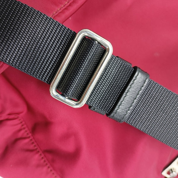 Black Nylon Nylon Red