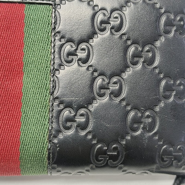 Monogram Calfskin Wallet Black