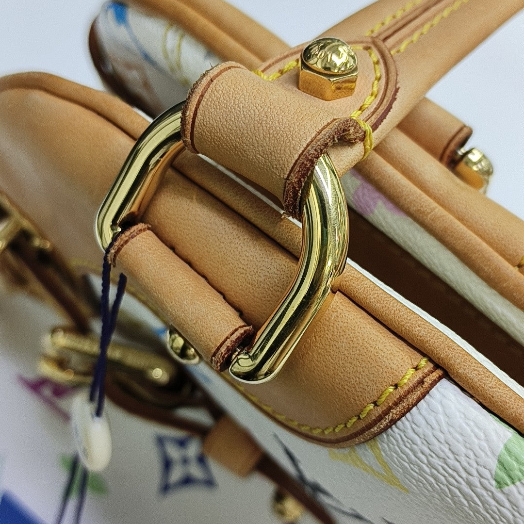 LV × TM CLAUDIA Monogram Coated Canvas White