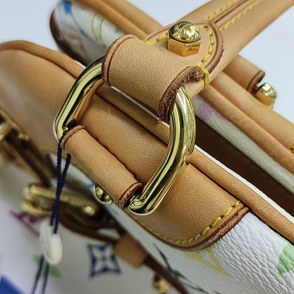 LV × TM CLAUDIA Monogram Coated Canvas White