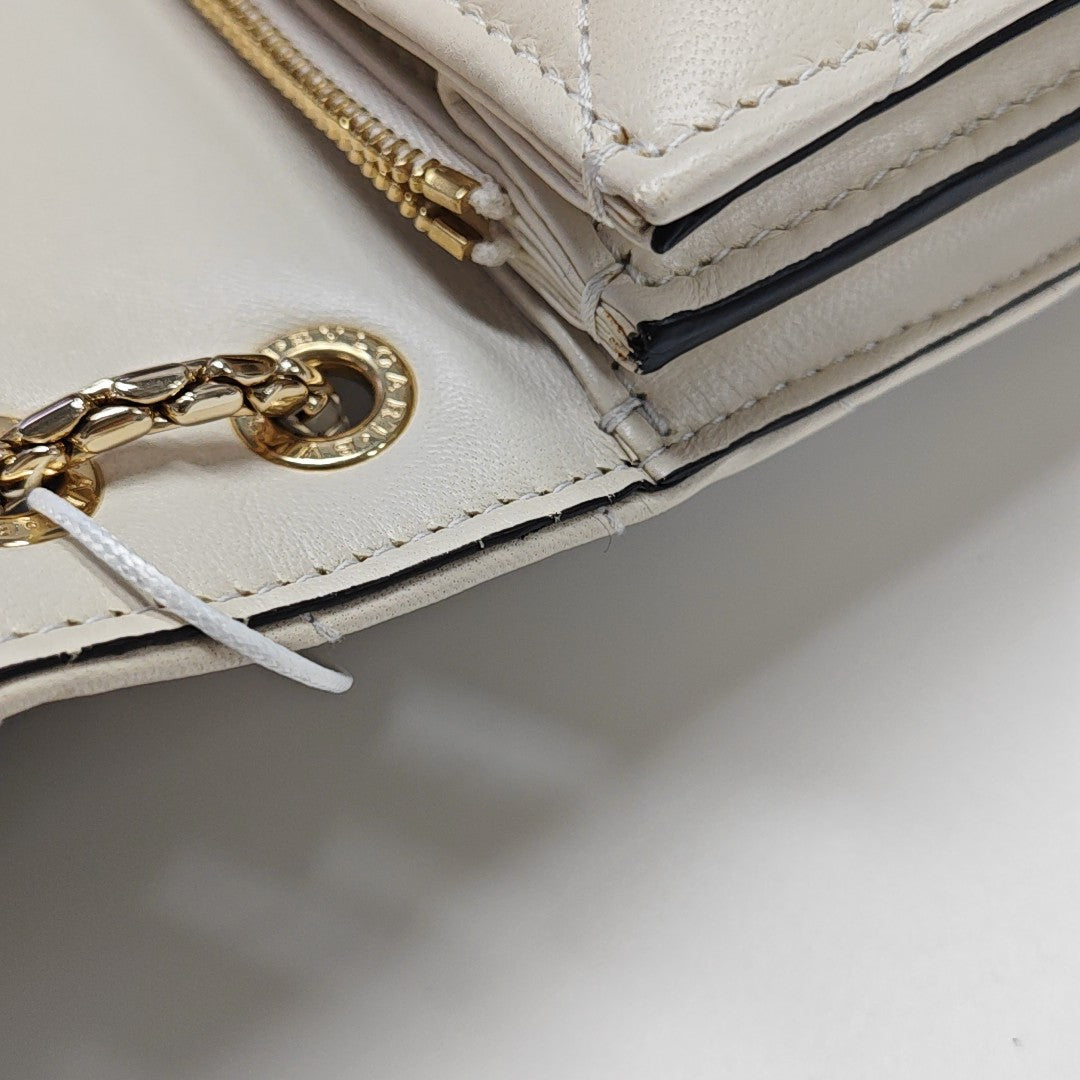 SERPENTI FOREVER Quilted Leather White