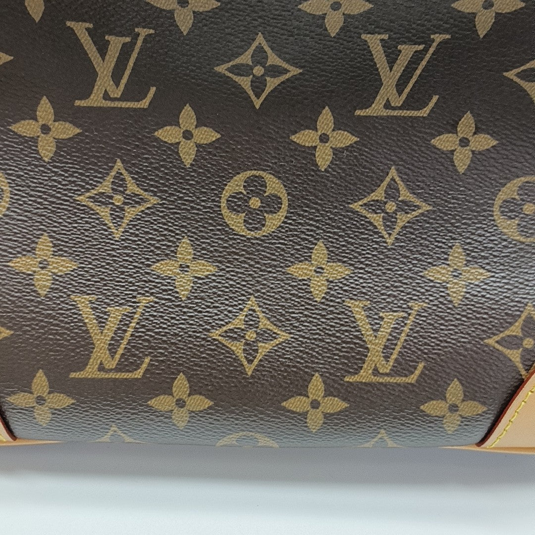 BOULOGNE Monogram Coated Canvas Brown