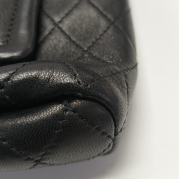 NOLITA Mini Quilted Lambskin Black