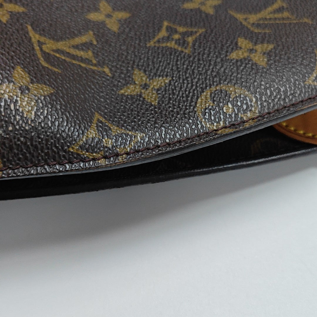 VINTAGE BABYLONE Monogram Coated Canvas Brown