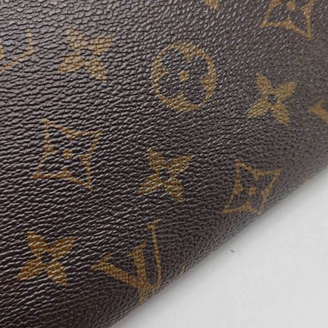 FÉLICIE Monogram Coated Canvas Brown