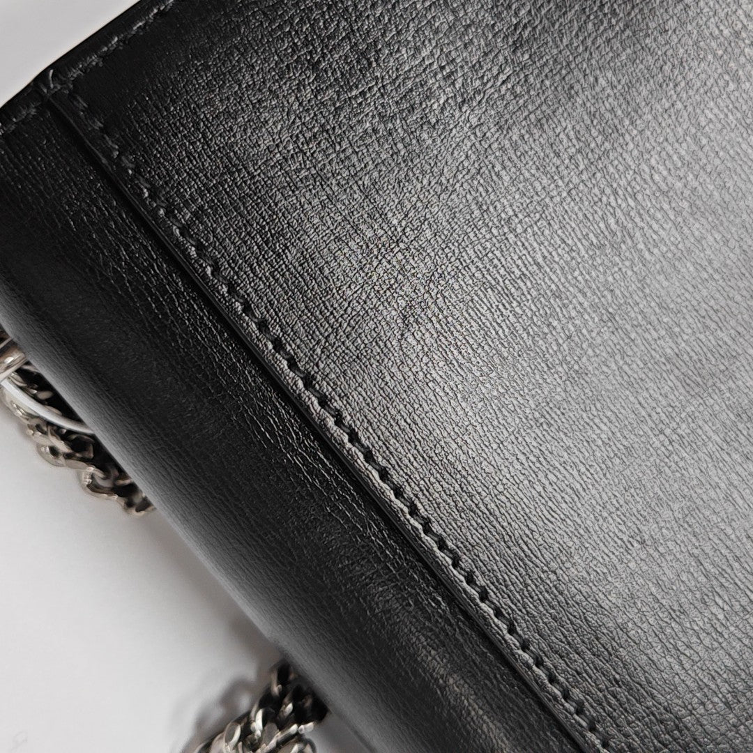SUNSET Mini Calfskin Black