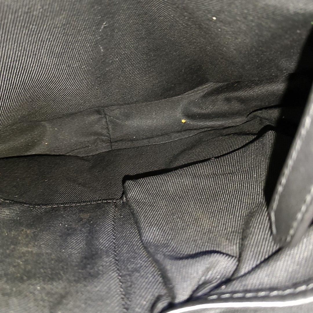 Canvas Shoulder Bag Black