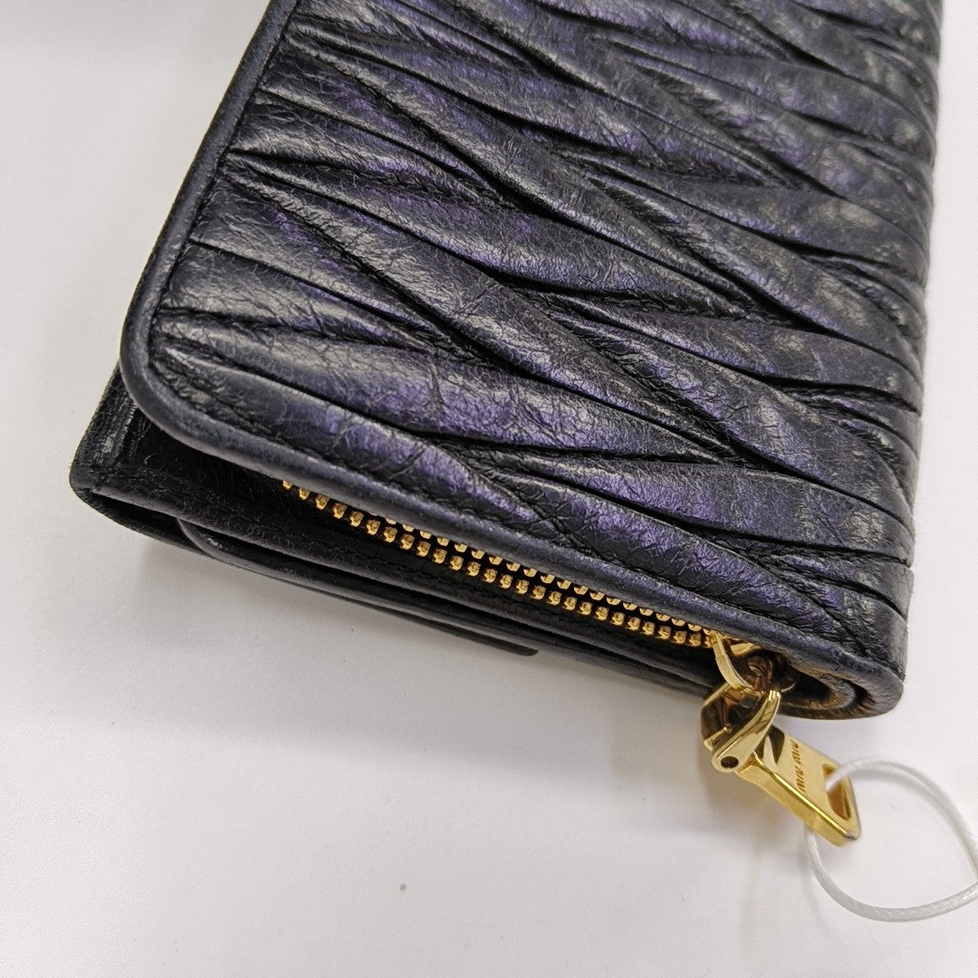 Lambskin Wallet Black