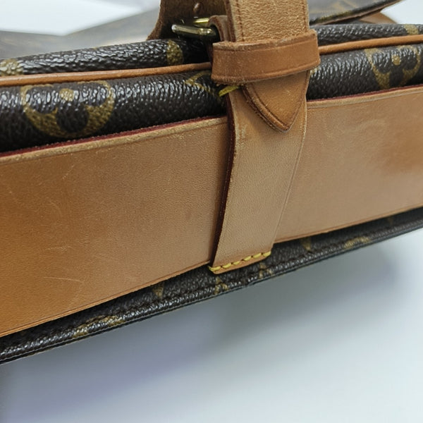CARTUCHERA GM Lona Revestida Monogram Marrón