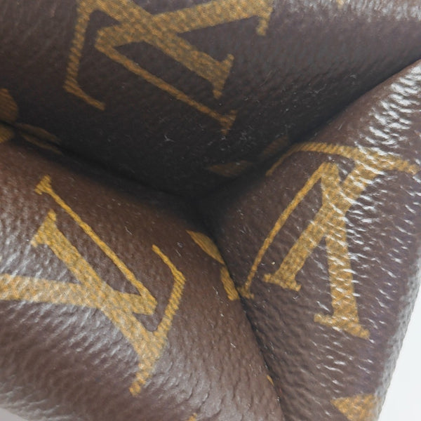 LOCKY BB Monogram Coated Canvas Brown