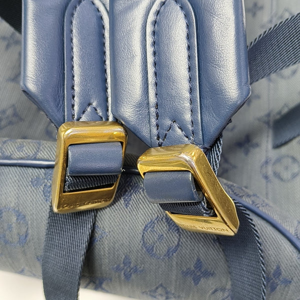 CHALK Monogram Denim Blue