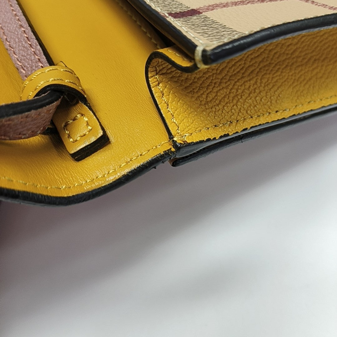 Vintage Coated Canvas Beige