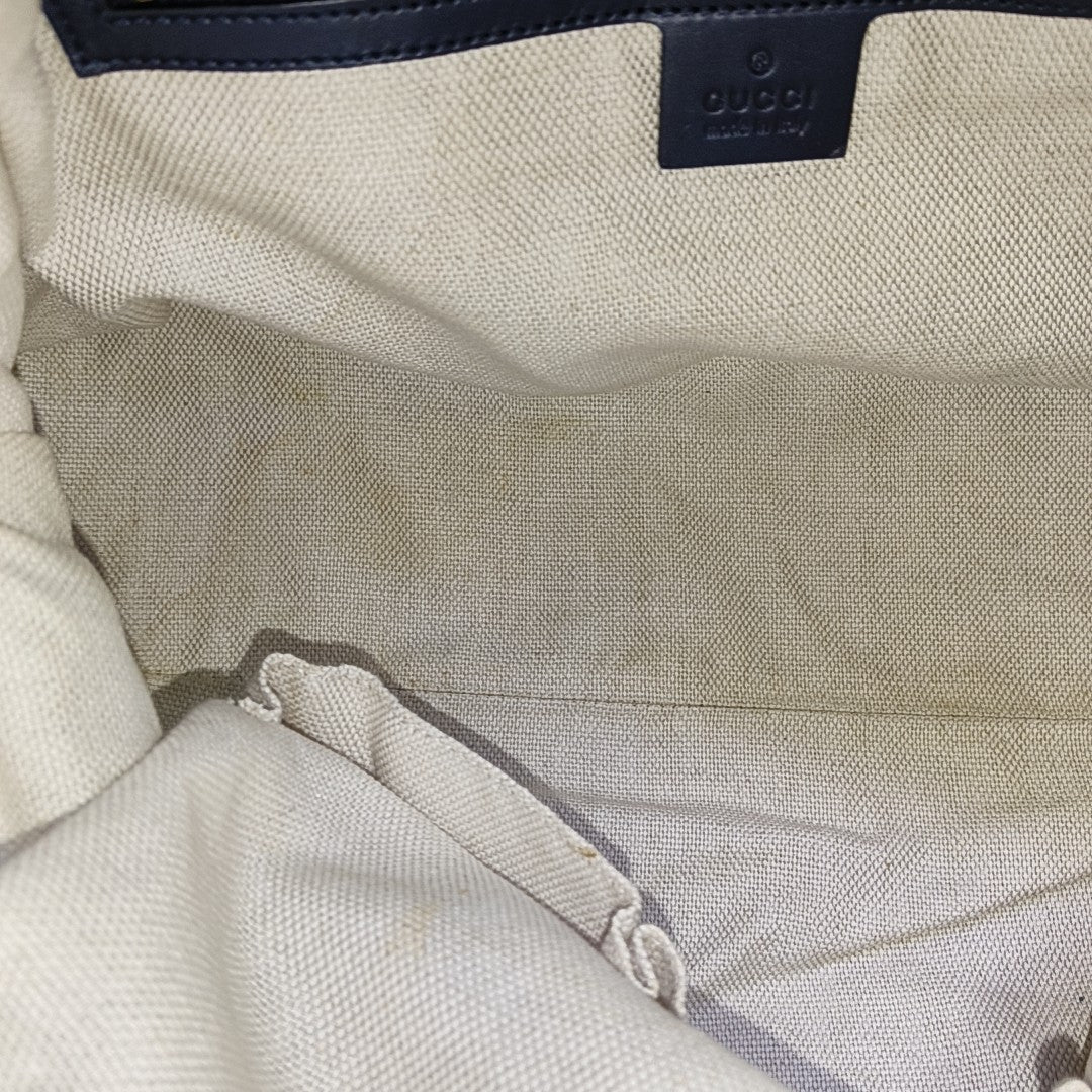 Monogram Canvas Top Handle Bag Beige