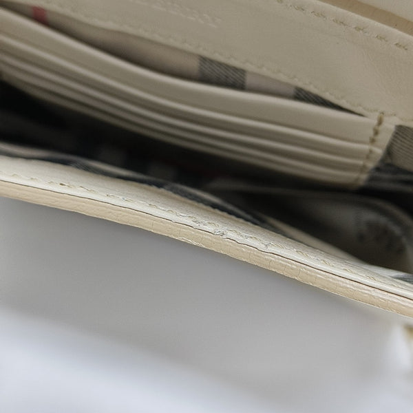 Calfskin Crossbody Bag Beige