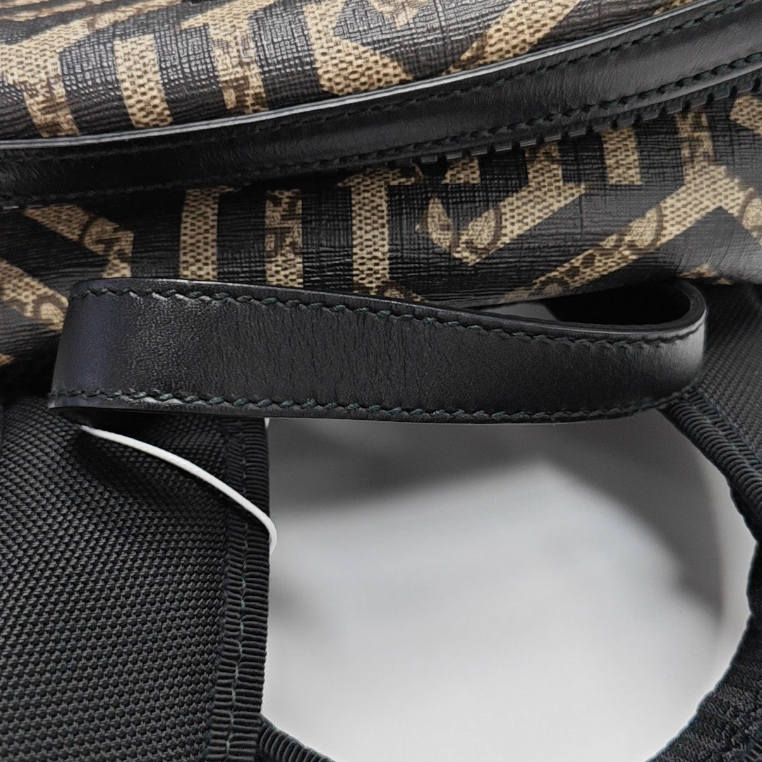 Monogram Coated Canvas Backpack Multicolor