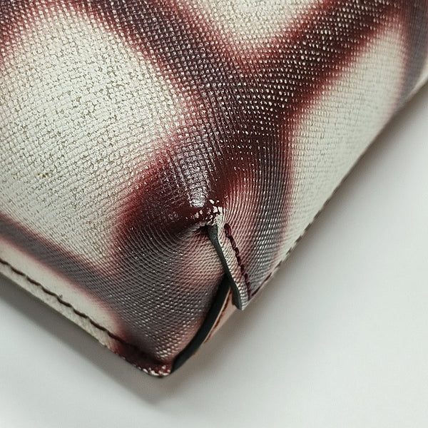 Coated Canvas Shoulder Bag Multicolor