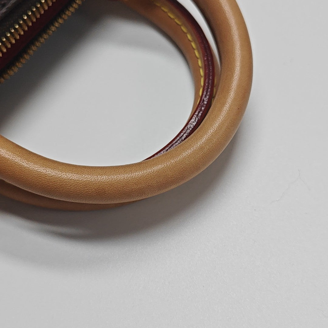 SPEEDY 20 Monogram Coated Canvas Brown