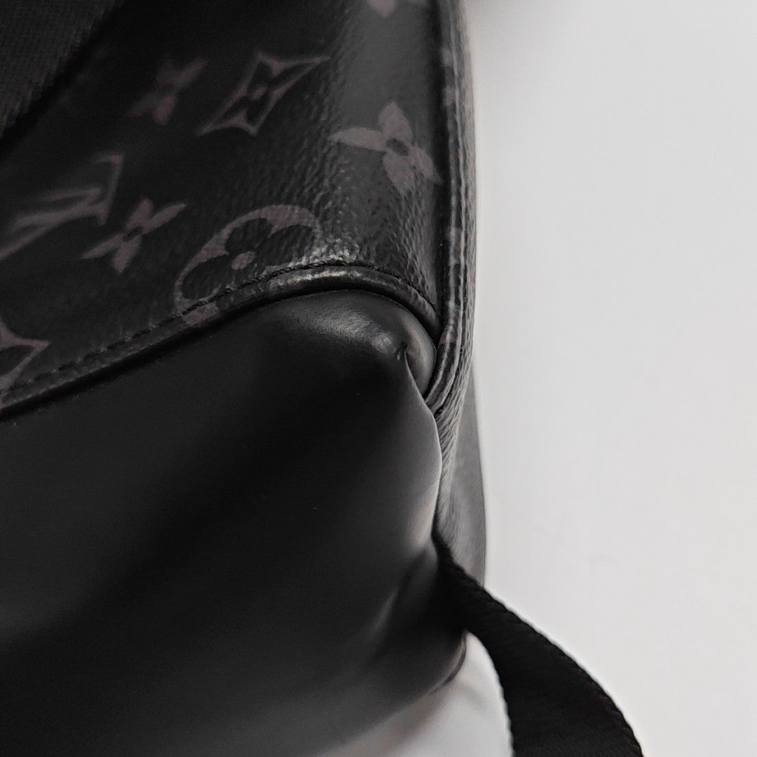VOYAGER PM Monogram Coated Canvas Black