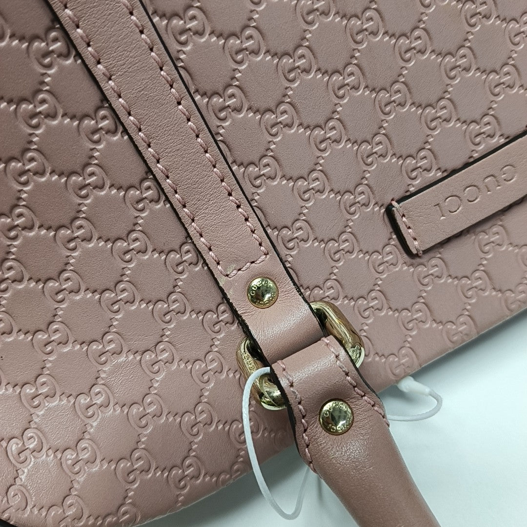 Microguccissima Monogram Calfskin Pink