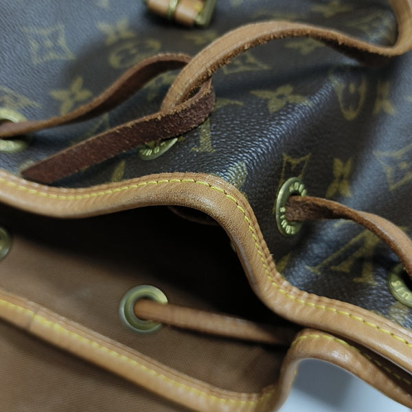 MONTSOURIS MM Monogram Coated Canvas Brown