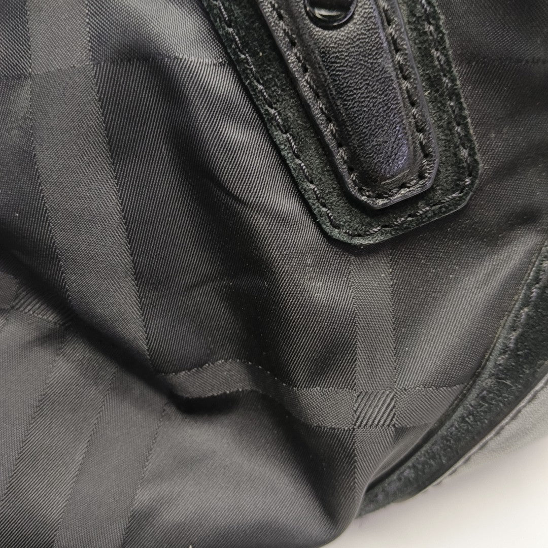 Nylon Shoulder Bag Black