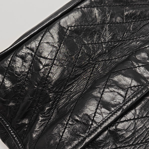 NIKI Medium Quilted Calfskin Black