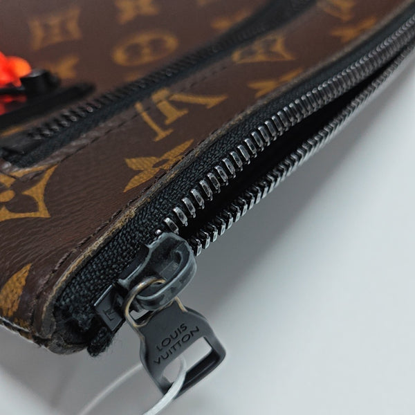 A4 Monogram Coated Canvas Brown