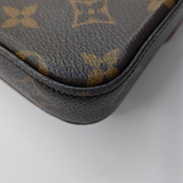FÉLICIE Monogram Coated Canvas Brown