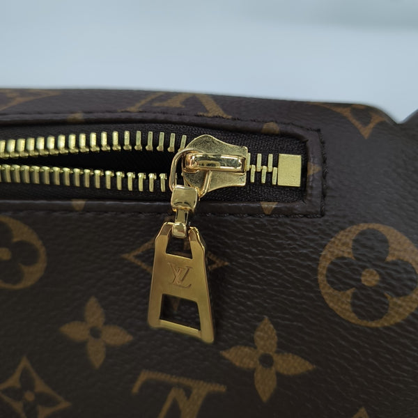 BUMBAG Monogram Coated Canvas Brown