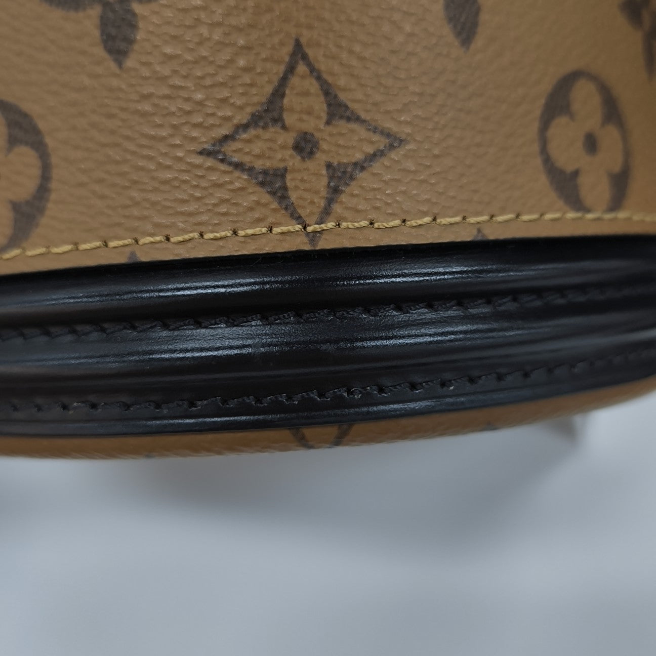 CANNES PM Monogram Coated Canvas Brown