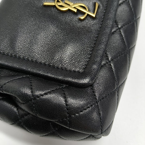NOLITA Mini Quilted Lambskin Black