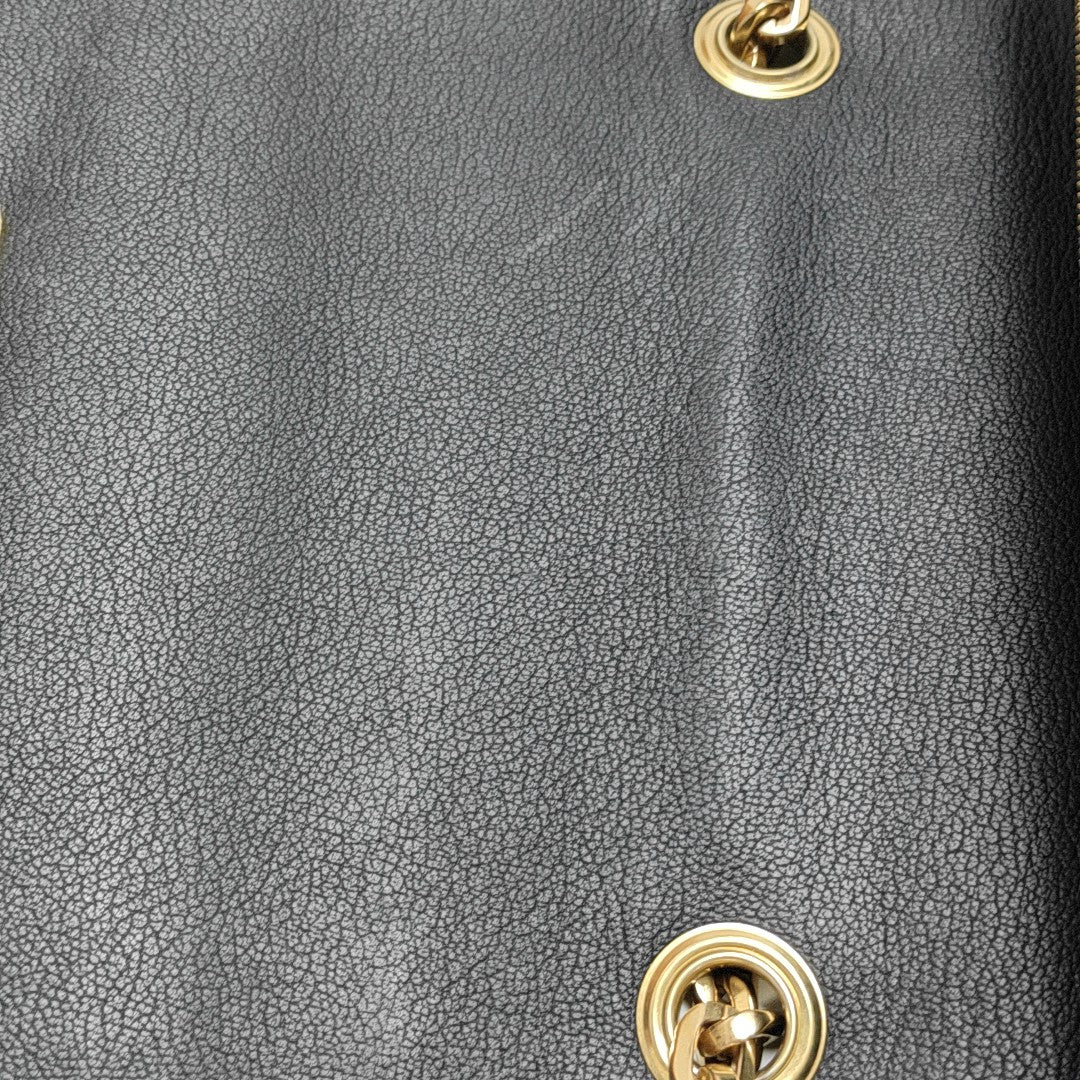 MARCEAU Monogram Coated Canvas Brown