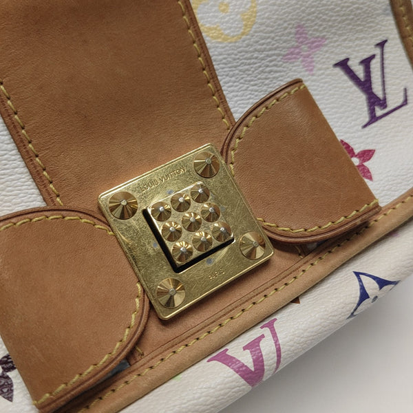 LV × TM ANNIE Monogram Coated Canvas White