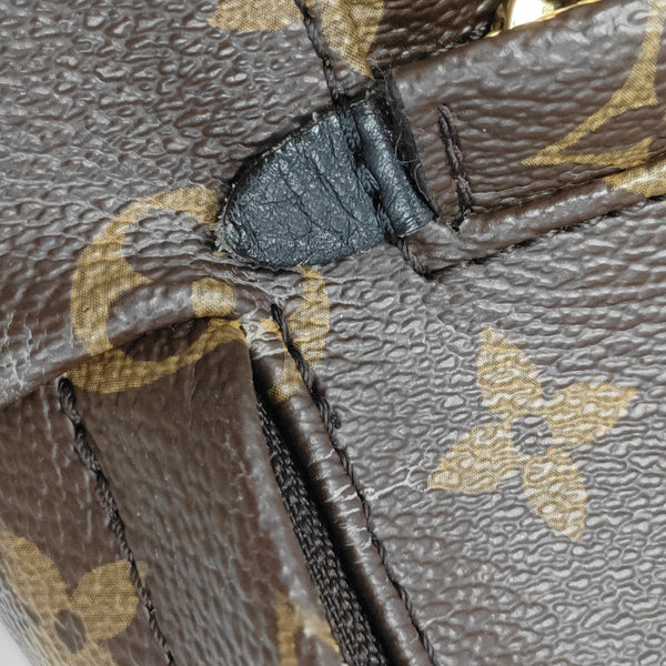 PALM SPRINGS Mini Monogram Coated Canvas Brown