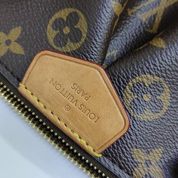 BOETIE MM Monogram Coated Canvas Brown